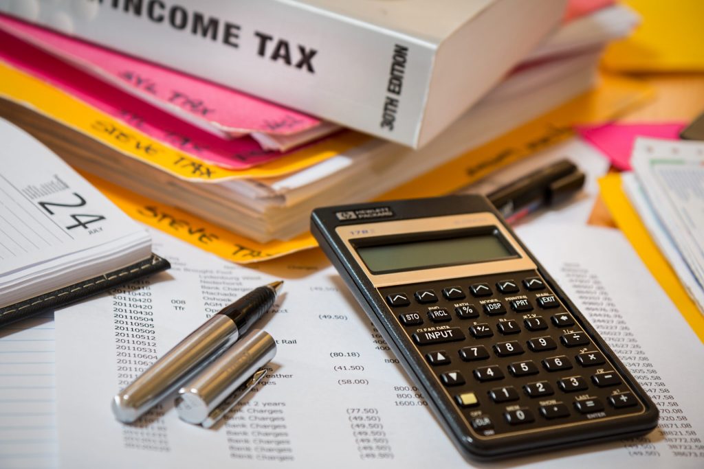 Income tax calculator accounting